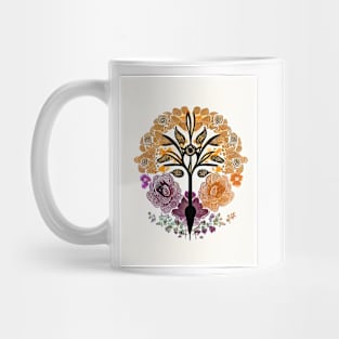 gold tree Mug